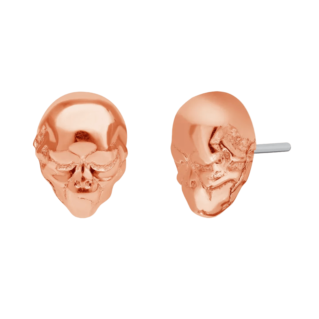 Alien – 14K/18K Gold Extraterrestrial Flat Threadless End - piercing - zone.com