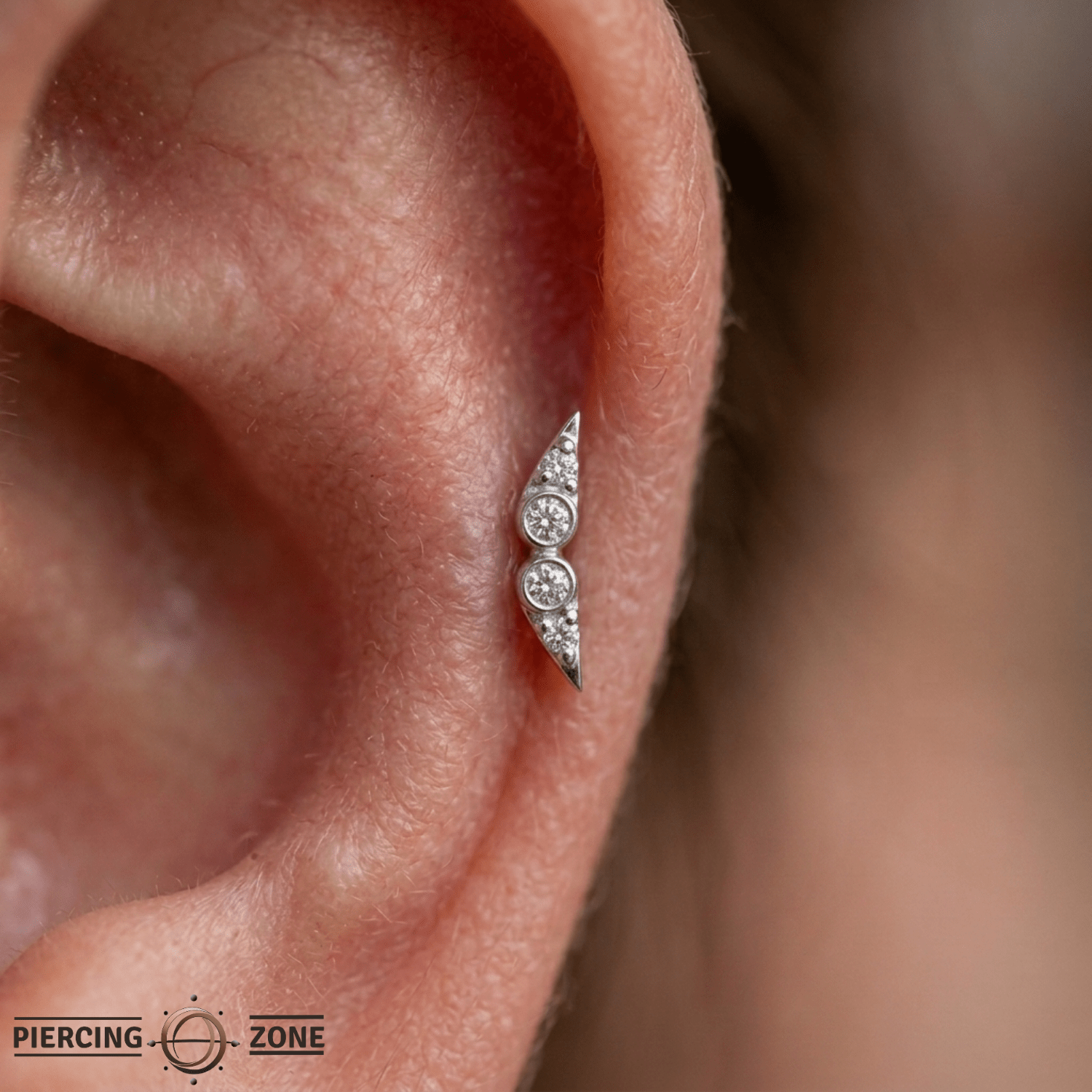 Aliferous – 14K Gold Threadless/Threaded End - piercing - zone.com