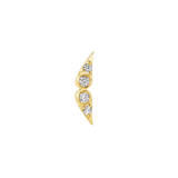 Aliferous – 14K Gold Threadless/Threaded End - piercing-zone.com
