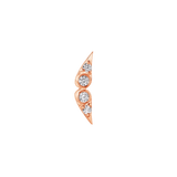 Aliferous – 14K Gold Threadless/Threaded End - piercing-zone.com