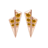 Alla – 14K/18K Gold Multi - Stone Threadless End - piercing - zone.com