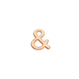 Ampersand – 14K/18K Gold Threadless End - piercing - zone.com
