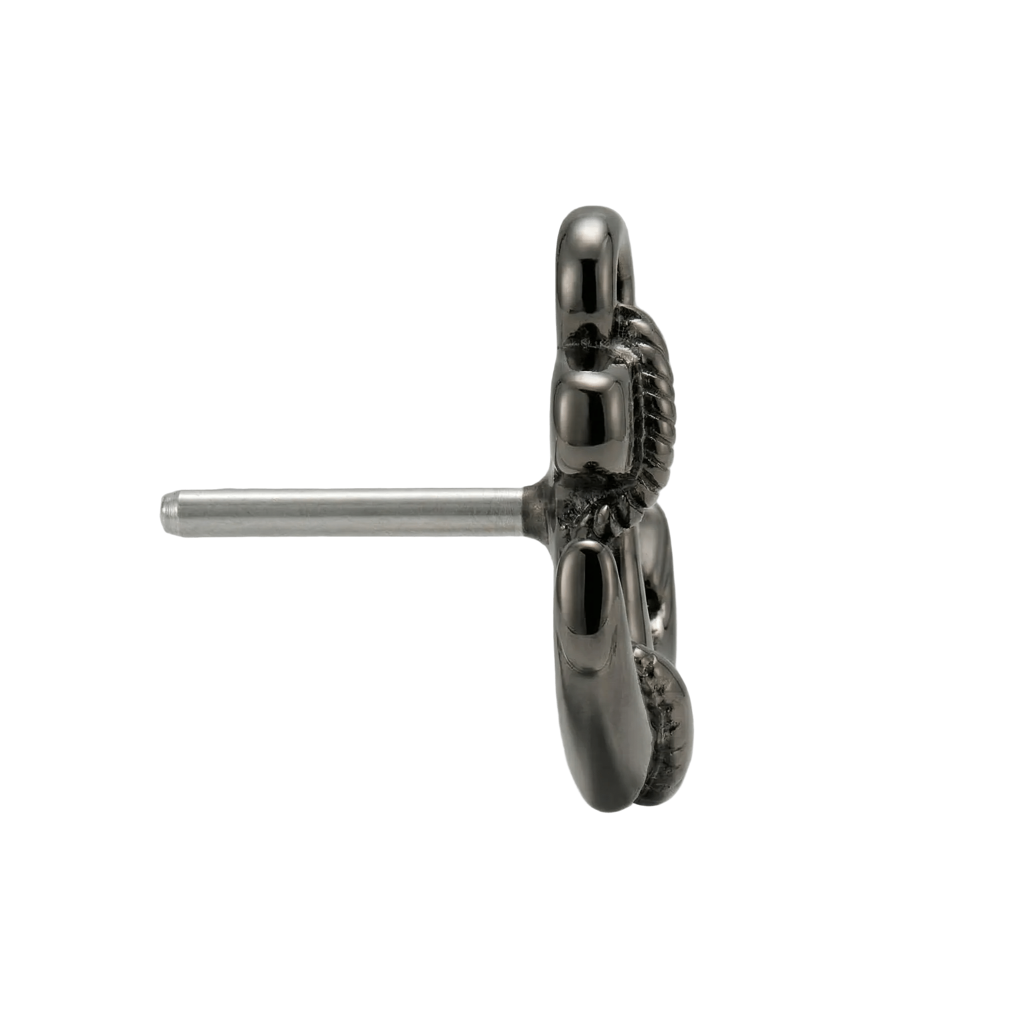 Anchor – 14K Gold Threadless/Threaded End - piercing - zone.com