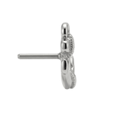 Anchor – 14K Gold Threadless/Threaded End - piercing - zone.com