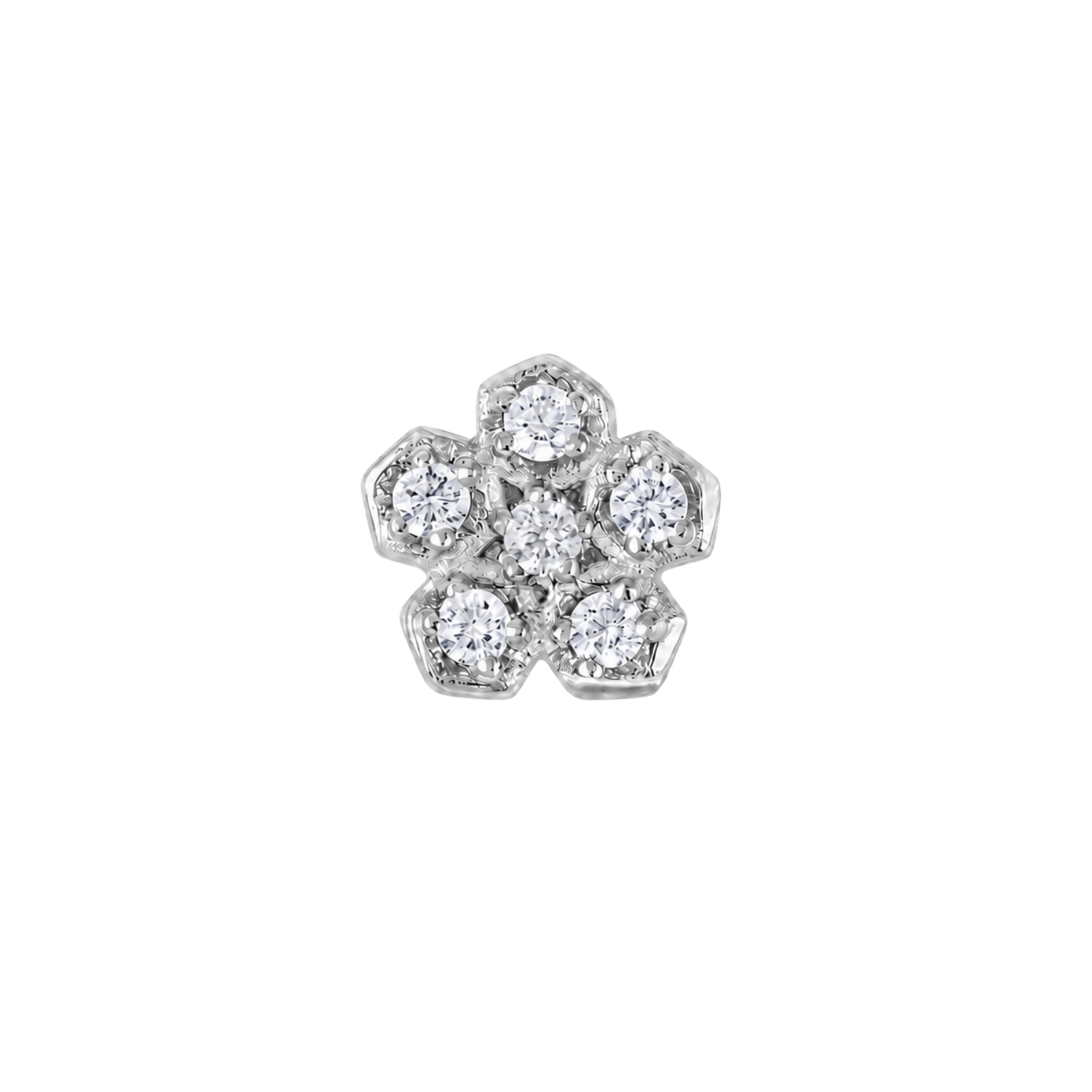 Anemone – 14K Gold Threadless/Threaded End - piercing-zone.com