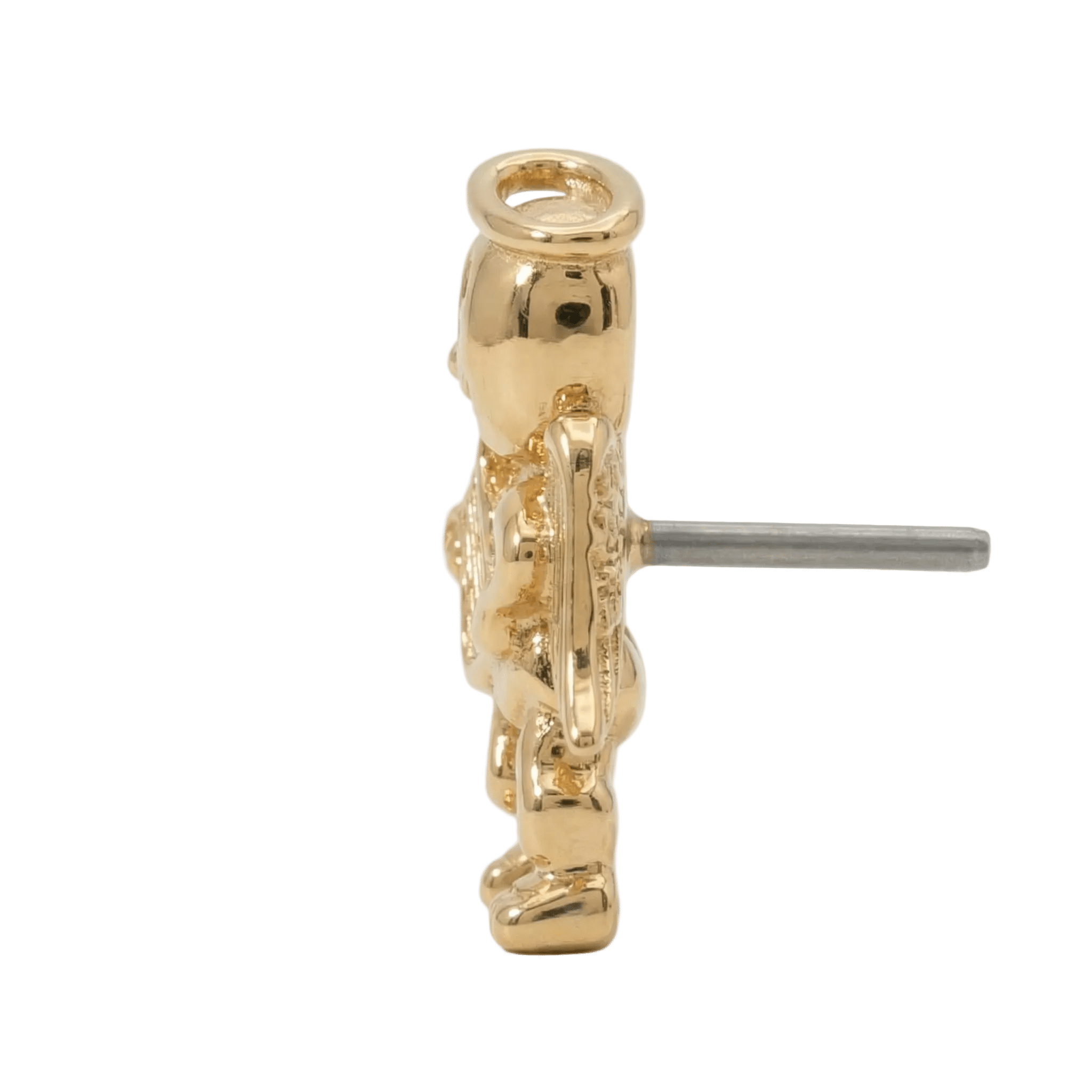 Angel – 14K Gold Threadless/Threaded End - piercing - zone.com