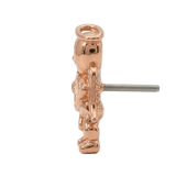 Angel – 14K Gold Threadless/Threaded End - piercing - zone.com
