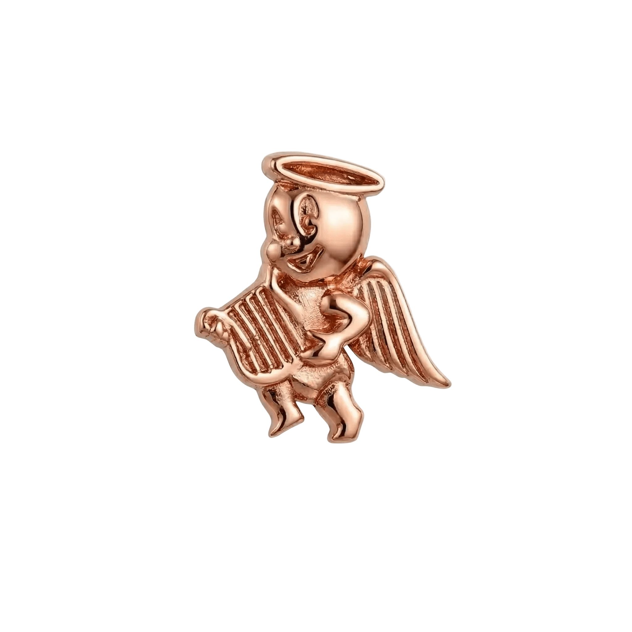 Angel – 14K Gold Threadless/Threaded End - piercing - zone.com