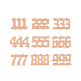 Angel Numbers – 14K Gold Threadless & Threaded End - piercing - zone.com