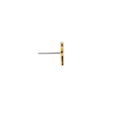 Ankh - 18K Gold Threadless End - piercing-zone.com