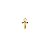 Ankh - 18K Gold Threadless End - piercing-zone.com