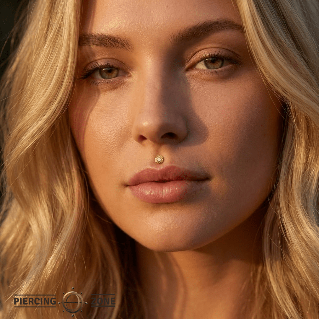 Ann – 14K Gold Threadless/Threaded End - piercing - zone.com