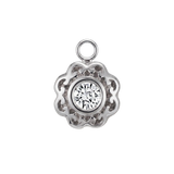 Ann – 14K & 18K Gold Gemstone Charm