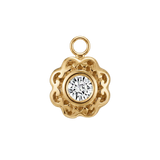 Ann – 14K & 18K Gold Gemstone Charm