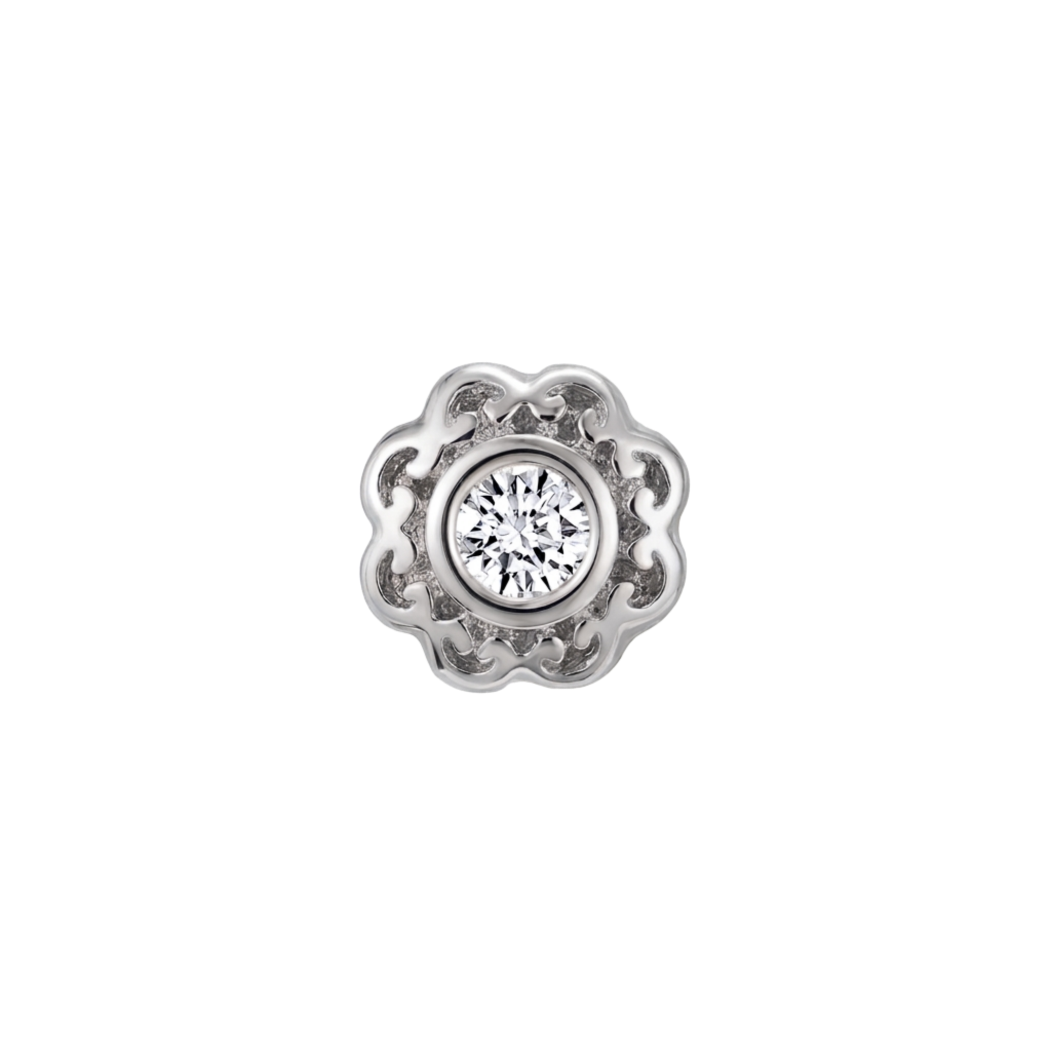 Ann – 14K Gold Threadless/Threaded End