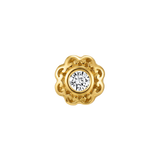 Ann – 14K Gold Threadless/Threaded End