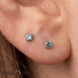 Apatite Prong – 14K Gold Threadless End - piercing - zone.com