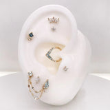 APATITE PRONG - THREADLESS END piercing-zone.com