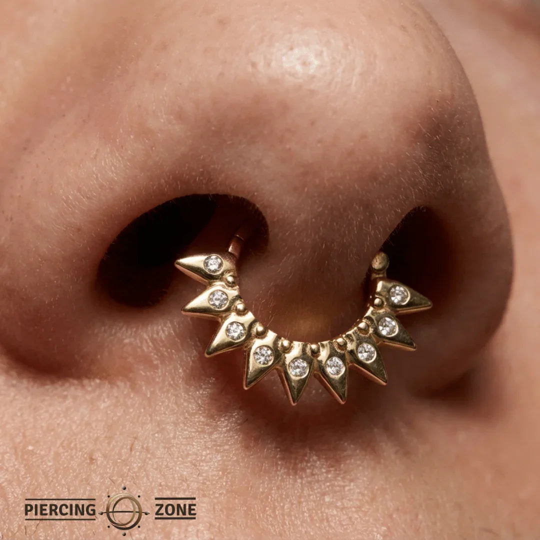 Arev Clicker – 14K & 18K Gold - piercing - zone.com