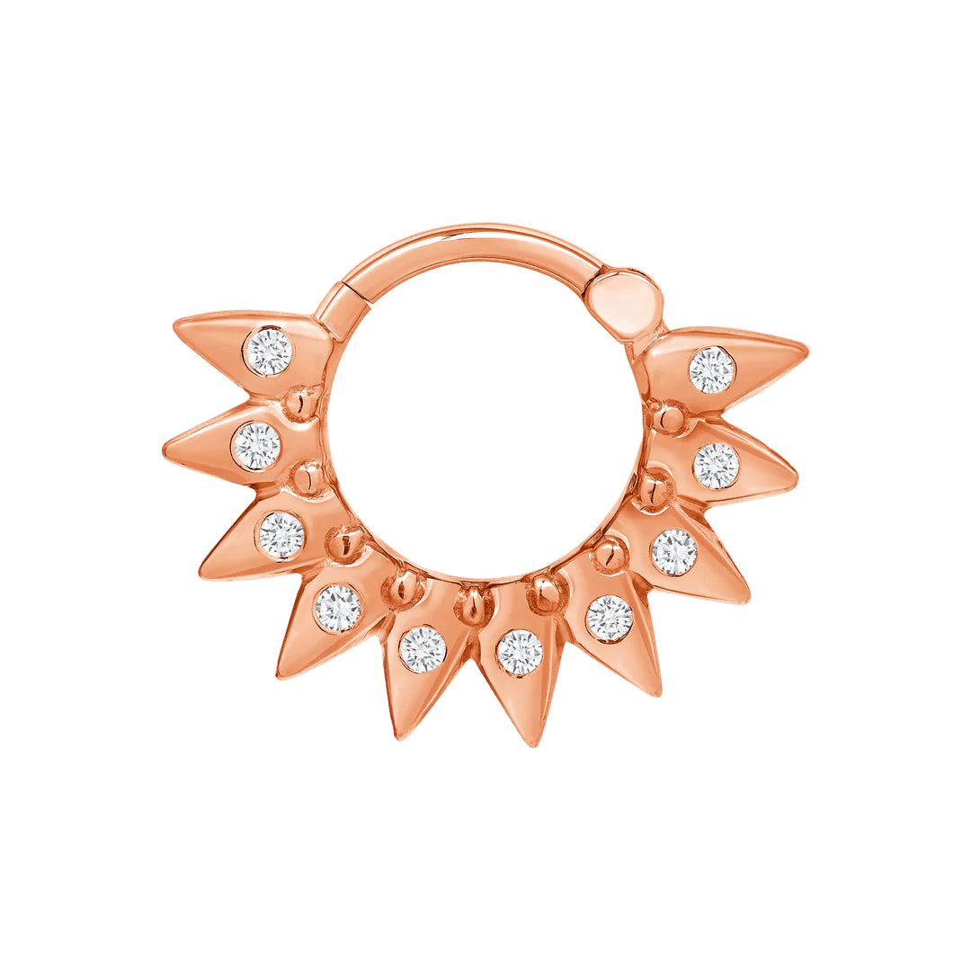 Arev Clicker – 14K & 18K Gold - piercing - zone.com