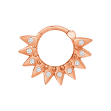 Arev Clicker – 14K & 18K Gold - piercing - zone.com