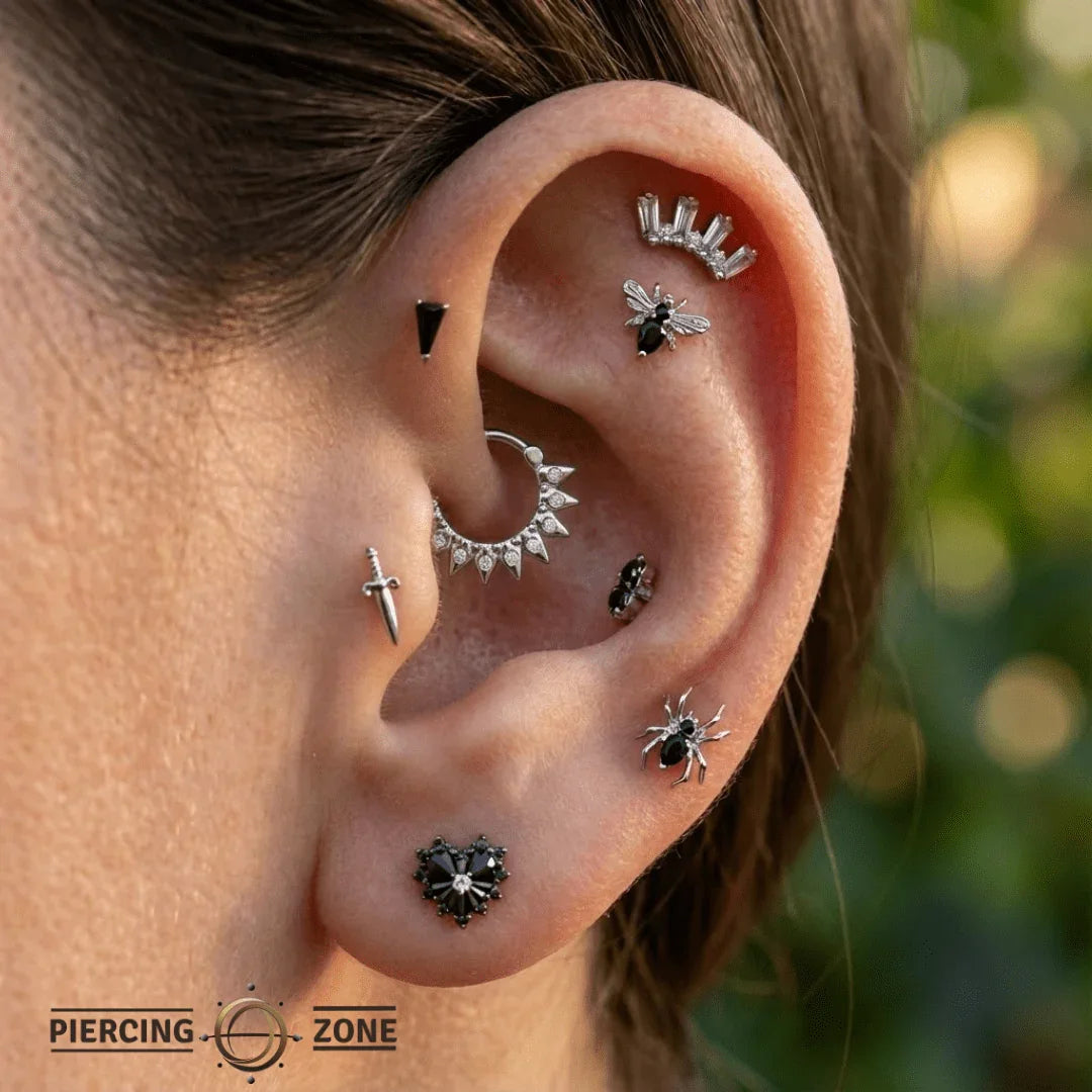 Arev Clicker – 14K & 18K Gold - piercing - zone.com