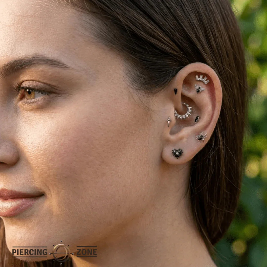 Arev Clicker – 14K & 18K Gold - piercing - zone.com