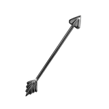 Arrow Barbell - 14K Gold Straight Barbell - piercing - zone.com