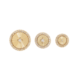 Ascend Diamond Threadless End – 14K Gold Laser - Cut Jewelry - piercing - zone.com