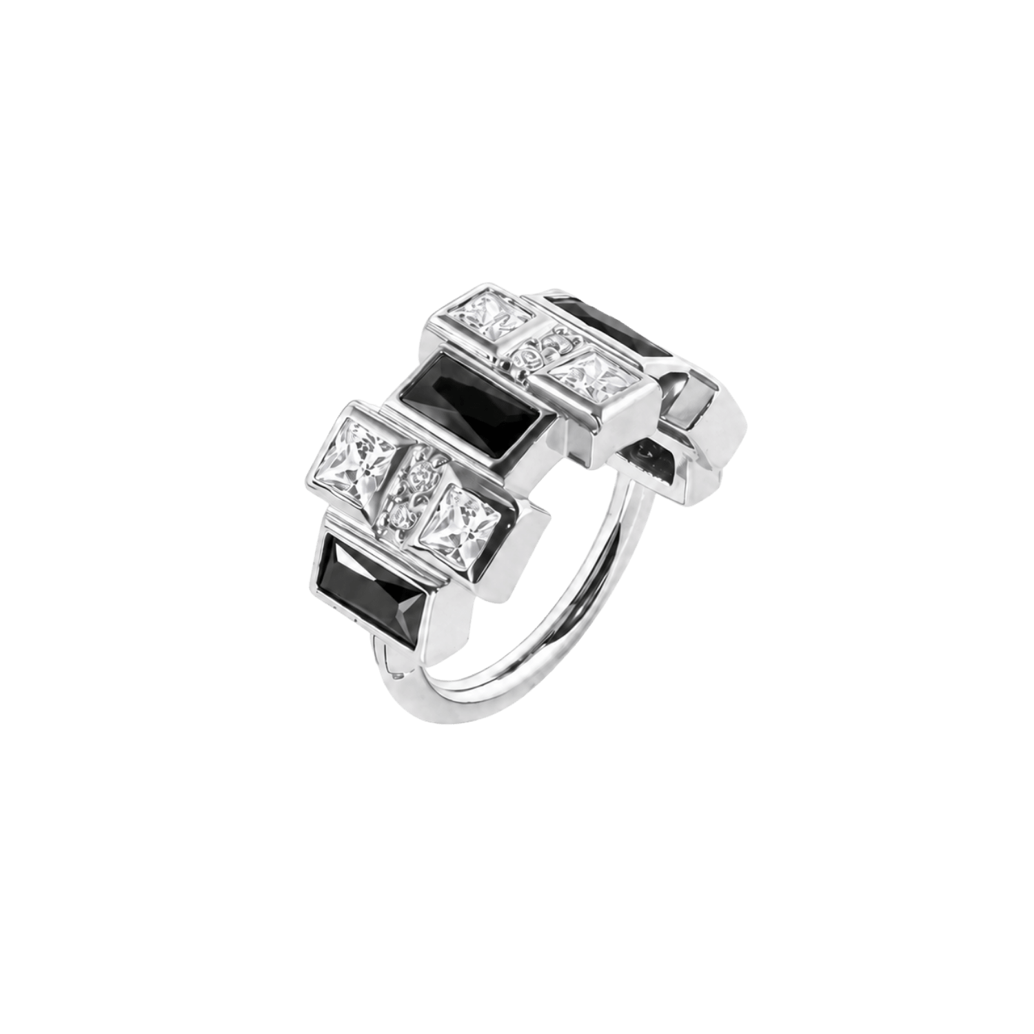 Ashley Clicker - 14K/18K Gold Gem Clicker Ring - piercing-zone.com