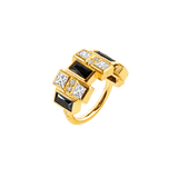 Ashley Clicker - 14K/18K Gold Gem Clicker Ring - piercing-zone.com
