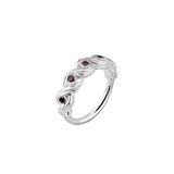 Ashvine Seamless Ring – 14K Gold Five - Gem Arc Design - piercing - zone.com