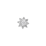 Aster – 14K Gold Threadless/Threaded End - piercing-zone.com