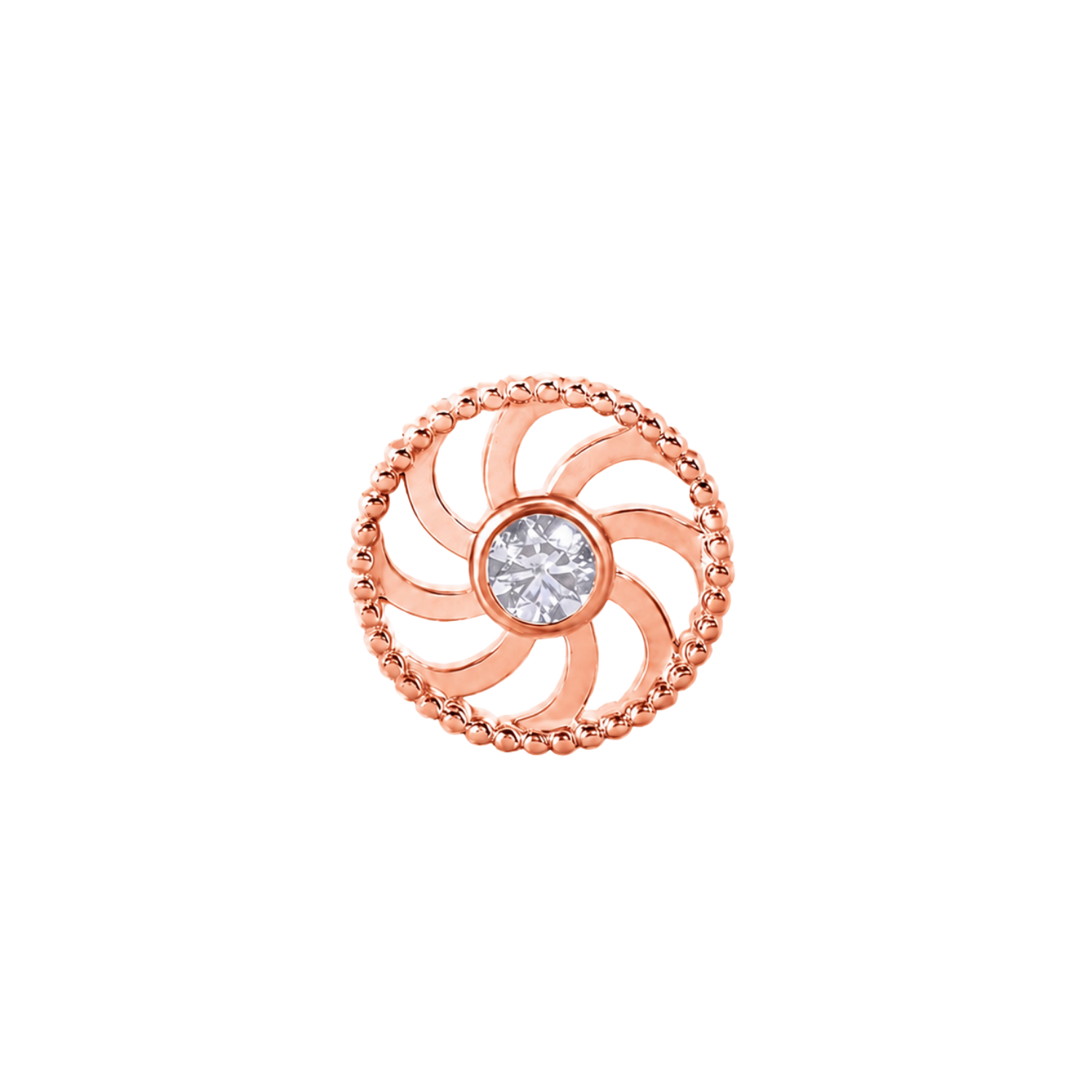 Eternity – 14K Gold Threadless/Threaded End