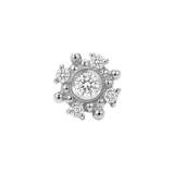Astra – 14K Gold Threadless/Threaded End - piercing-zone.com