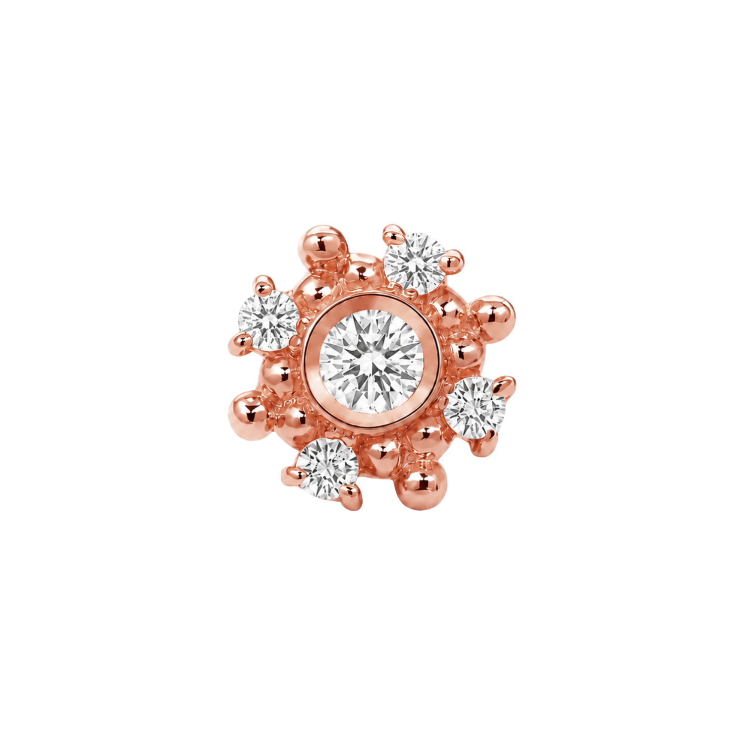 Astra – 14K Gold Threadless/Threaded End