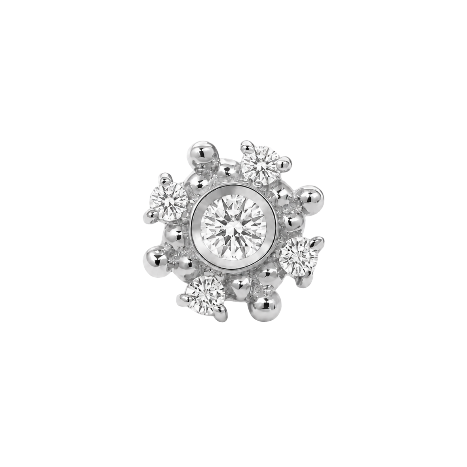 Astra – 14K Gold Threadless/Threaded End