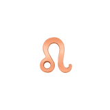 Astrological Sign – 14K/18K Gold Threadless End - piercing - zone.com