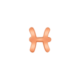 Astrological Sign – 14K/18K Gold Threadless End - piercing - zone.com