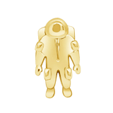 Astronaut – 14K/18K Gold Intergalactic Threadless End - piercing - zone.com