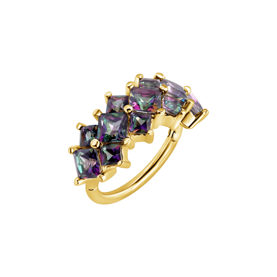 Aura Clicker – 14K & 18K Gold - piercing - zone.com