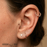 Avery Clicker – 14K & 18K Gold - piercing - zone.com