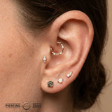 Avery Clicker – 14K & 18K Gold - piercing - zone.com