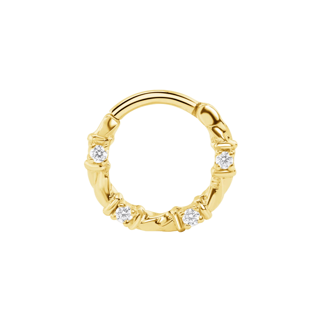 Avery Clicker – 14K & 18K Gold - piercing - zone.com