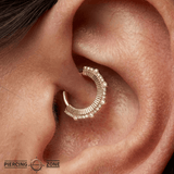 Awaken – 14K Gold Diamond Clicker - piercing - zone.com