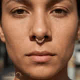 Awaken Continuous Ring - 14K Gold Seamless Ring - piercing - zone.com