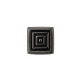 Aztec Square - 14K Gold Antiqued Threadless/Threaded End - piercing - zone.com