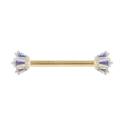 GEMMA TRIOS MERCURY MIST - FORWARD FACING - THREADLESS END piercing-zone.com