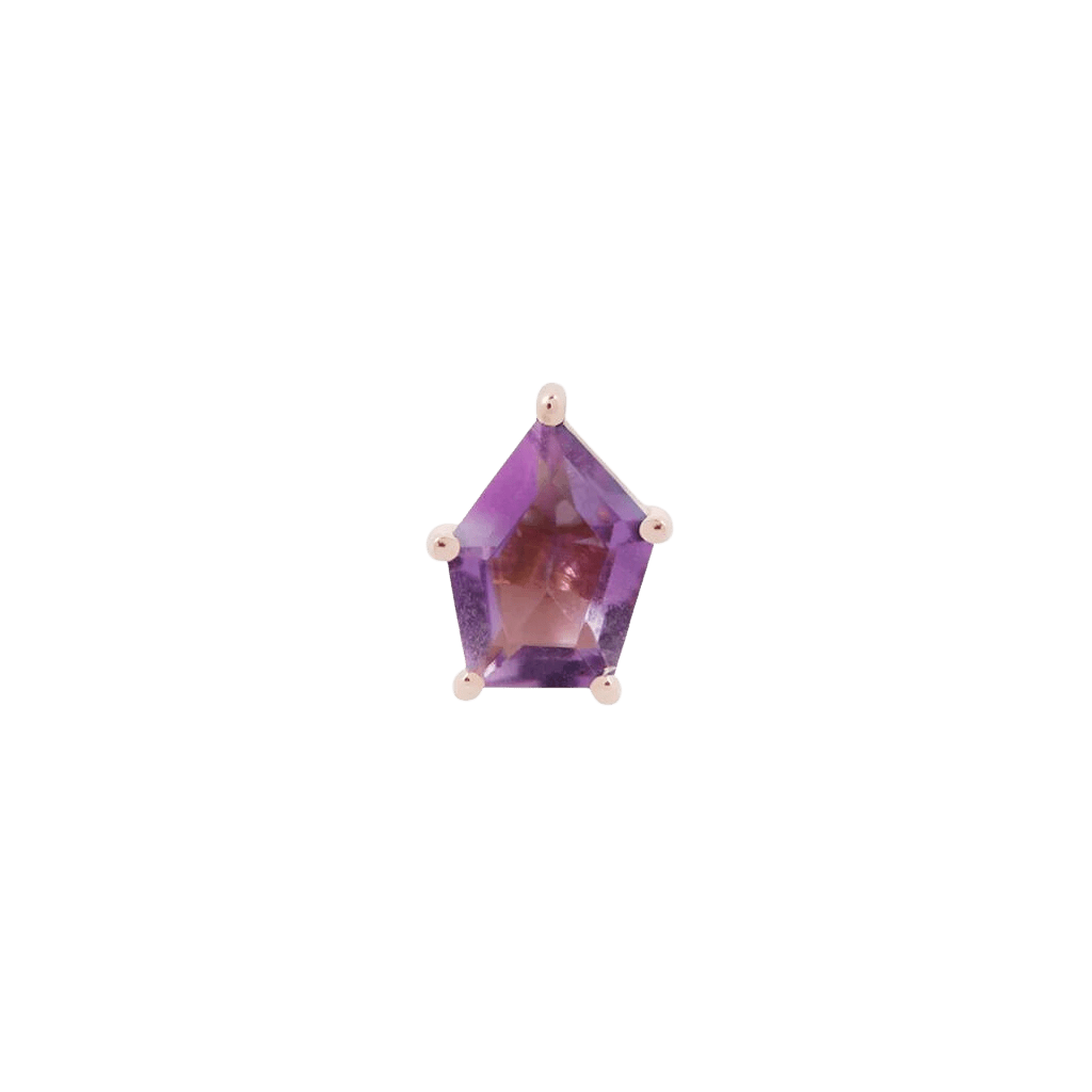 PENTA - AMETHYST - THREADLESS END piercing-zone.com