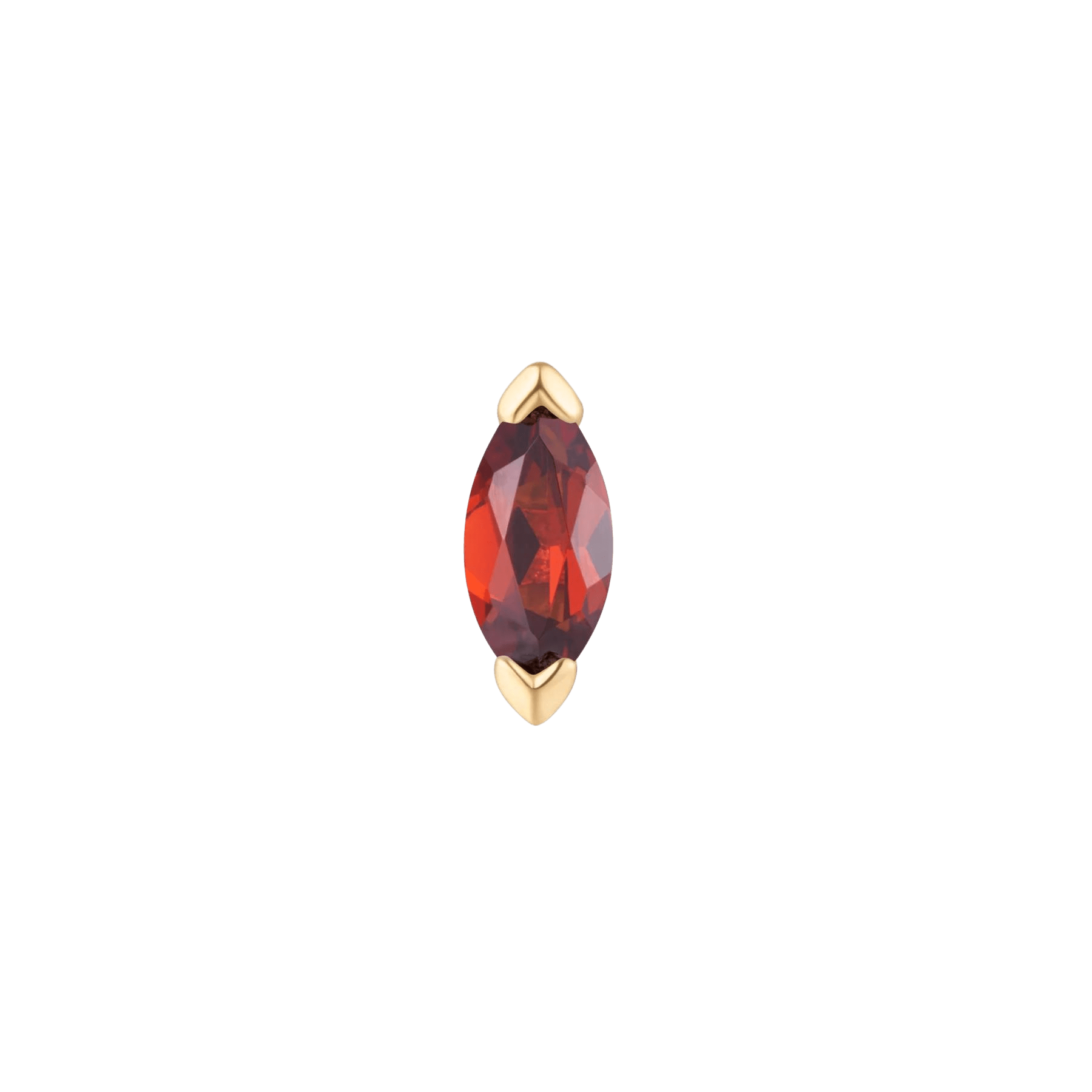 Zuri - Garnet - Threadless End